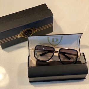 DITA Mach-One Sunglasses - Matte Black 12k Gold